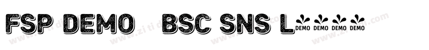 FSP DEMO   Bsc Sns l字体转换
